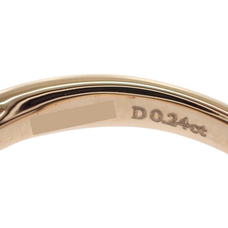 TIFFANY&Co.  #8(JP Size) ring gold K18 Pink Gold/Pt950Platinum Women