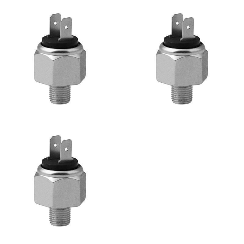 3X Motorcycle Hydraulic Brake Stoplights Switches 10Mm Bolt Stop Lights Switch For -Davidson Sporster