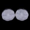2Pcs White Hair Shampoo Scalp Body Massage Massager Brush Comb Hare Care