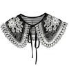 Women Lace Collar Decorative Spread False Collar Hollow Out Collar DIY