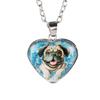 Heart of the Ocean Love Totem Animal Clavicle Chain Zircon Jewelry Pendant Necklace