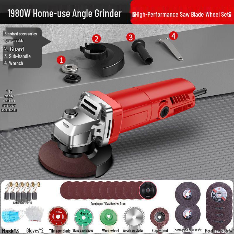 Многофункциональная угловая шлифмашина и полировальная машина для бытового использования