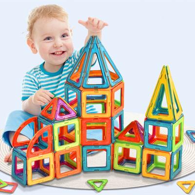 Магнитные Строительные Блоки DIY Магнит Детские Игрушки Конструктор Дизайнерский Набор, Подарок на День Рождения Праздник