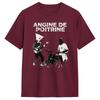 Angine De Poitrine Music TShirt Beach  Harajuku T Shirts 100 Cotton Round Neck Plus Size 5XL Top Tees Short Sleeve Tops