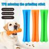 Жевательная игрушка для собак Палочка-щетка для собак Чистящие зубные щетки Интерактивный прорезыватель для щенков TPR Игрушка для ухода за зубами питомца