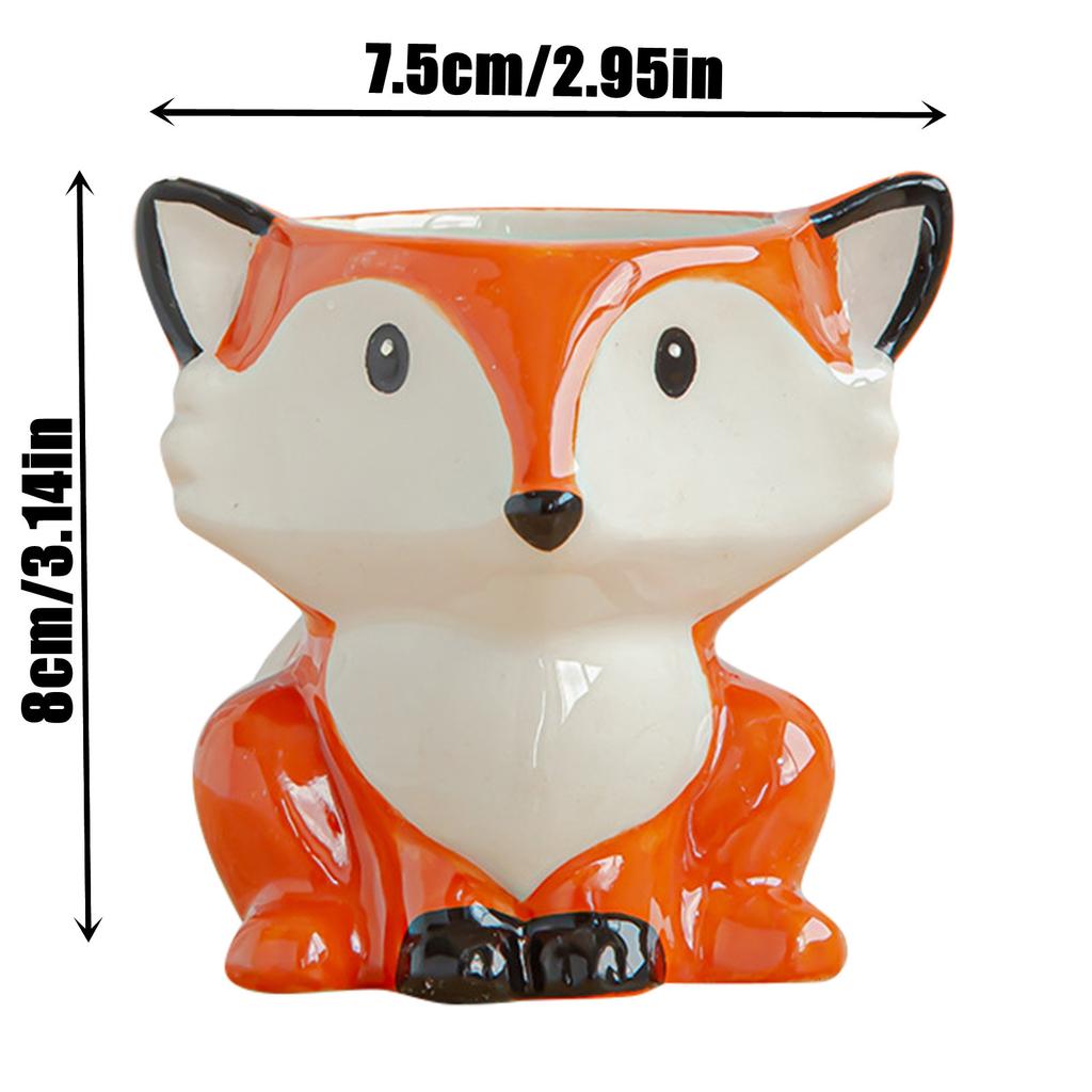 Горшок для животных, керамический горшок для суккулентов, кактус в горшке, набор горшков для бонсай