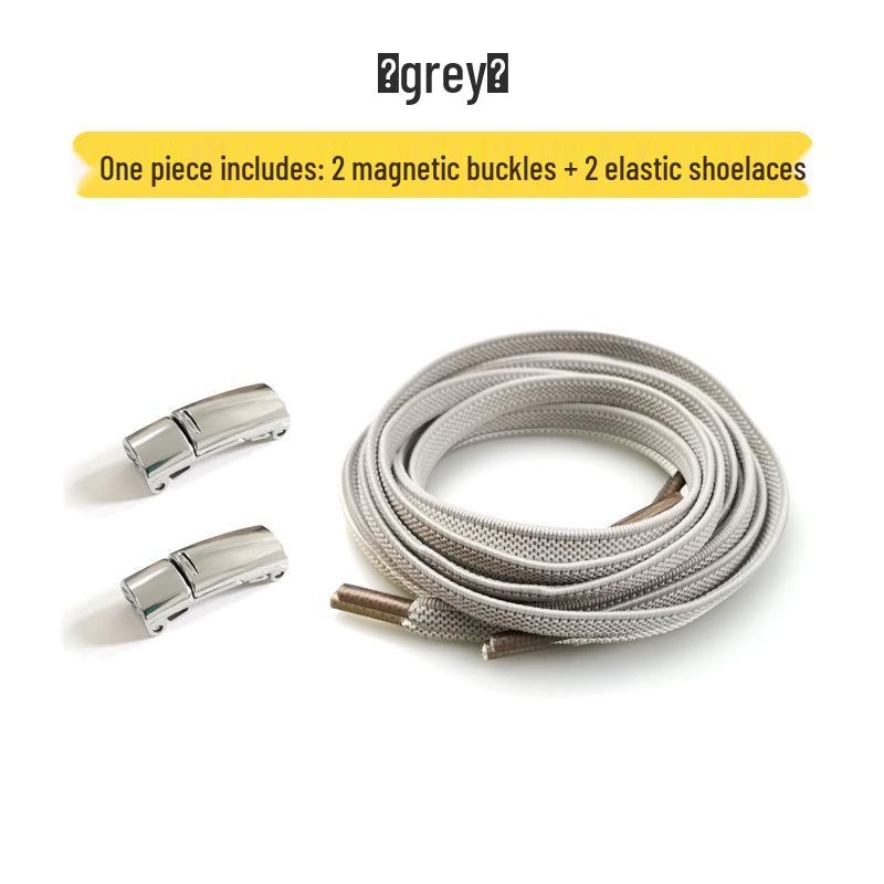 Цветные эластичные магнитные шнурки без завязывания для взрослых и детей