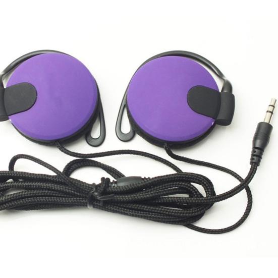 Universal 3.5mm Wired Ear Hook Earphone Smartphone Computer Sports Headphone