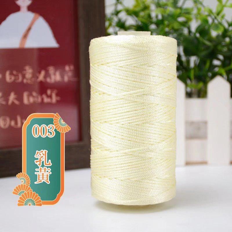 Mercerized Ice Hemp Thread 100G Shaft Medium And Thin Hollow Thread Sun Hat Shoes Crochet Hand-Woven Thread Full Free Shipping