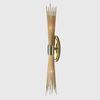 Sputnik Brass Wall Fixture Mid Century Modern Skyla Sconce Lamp Retro Lighting