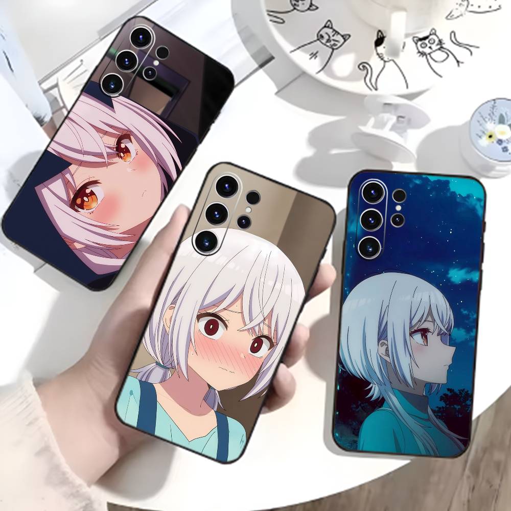 Iroduku Чехол для телефона The World in Colors Для Samsung S26,S25,S24,S23,S22,S30,S21,Ultra,Plus,FE 5G Черный Мягкий Чехол