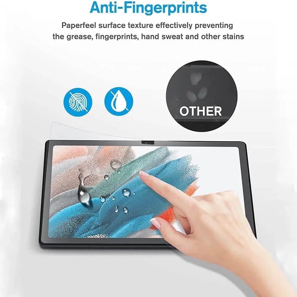 1/2/3 шт. бумажная пленка для Samsung Galaxy Tab A8 10,5 2021 SM-X200 SM-X205 X200 X205 Защитная пленка для экрана планшета