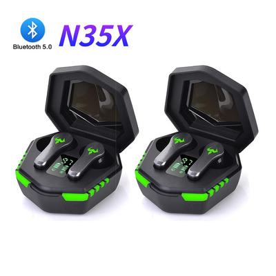 Беспроводные наушники N35 9D Bluetooth 5.2 HiFi стерео музыкальные наушники с микрофоном и шумоподавлением игровые наушники-вкладыши для Android/IOS