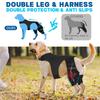 Dog Knee Braces dog leg brace for torn acl arthrosis support for dogs elbow hygroma protector Breatheable Fabric Stable Velcro