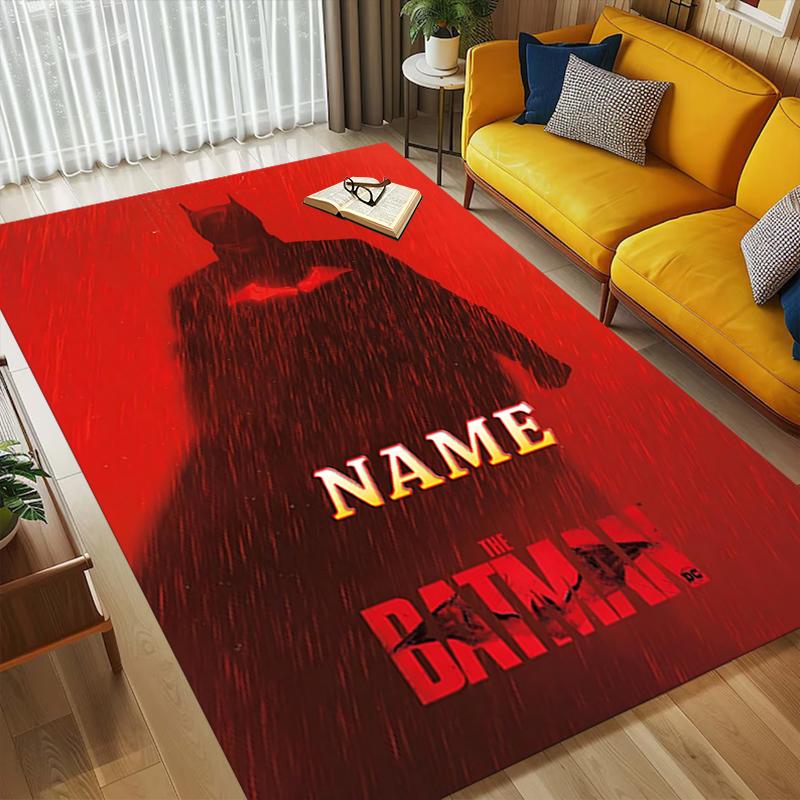 Custom Name Harry Potter Living Room Non-Slip Area Rug Soft Carpet for Bedroom Kids Playroom Sofa Office Home Decor Doormat