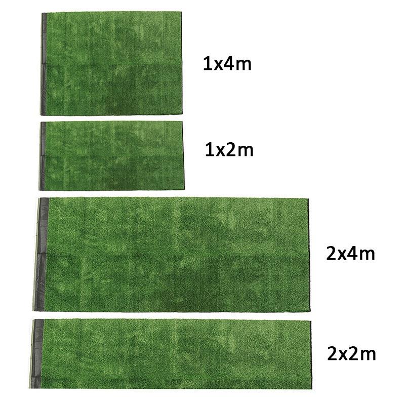 10mm Indoor/Outdoor Artificial Grass Mat Fake Lawn Synthetic Green Yard Garden Army Green