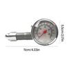 Tyre Air Pressure Tester Easy to Read Stainless Tire Pressure Gauge Meter Testing Tool Universal for Car Auto Motorcycle