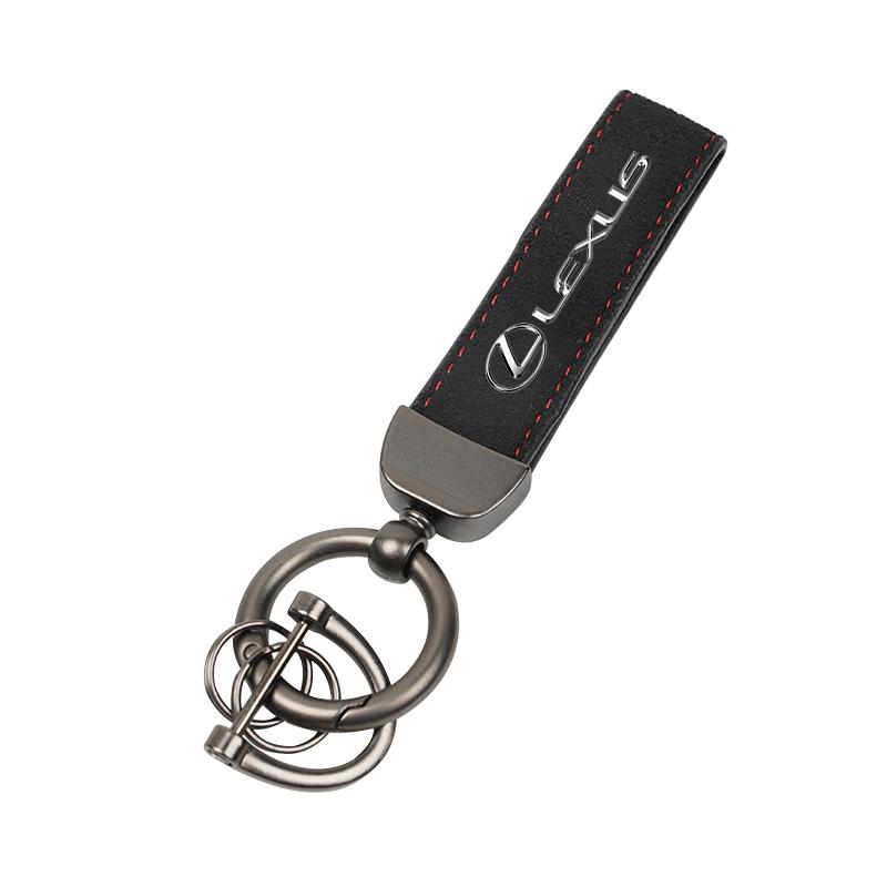 Leather Car Key Chain Pendant Keyring Decoration Keychain For Lexus GS IS LS500h ES260 ES300h RX350h NX260 UX260 LM RZ450e TX RC HX1