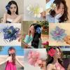 Cute Artificial Sweet Hair Clip Lovely Flower Hair Clip Camellia Hairpins Barrettes Girls HairPins 2000s Trend