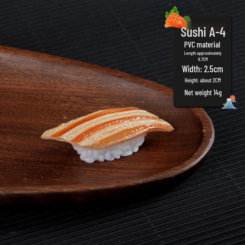 Fake Salmon Sushi Display Set - Japanese Restaurant Decoration