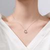 Tide Diamond Collarbone Chain Female Sweet Simple Student Temperament Light Luxury Simple Girl Heart Moon Rabbit Necklace