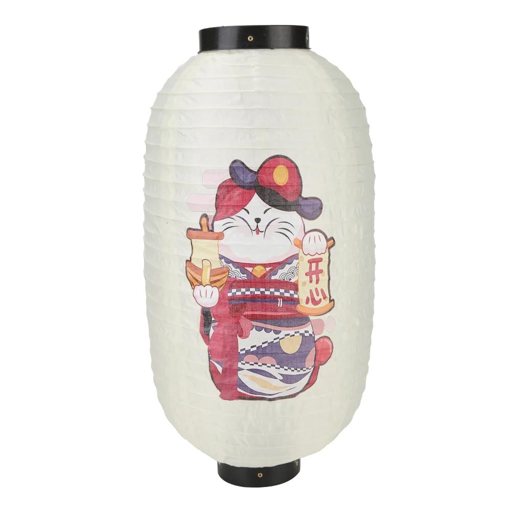 1/2/4pcs 10 Inch Hot Pot Sushi Lantern Japanese Style Printing Waterproof Bar Lanterns Restaurant Pub Decoration Accessories