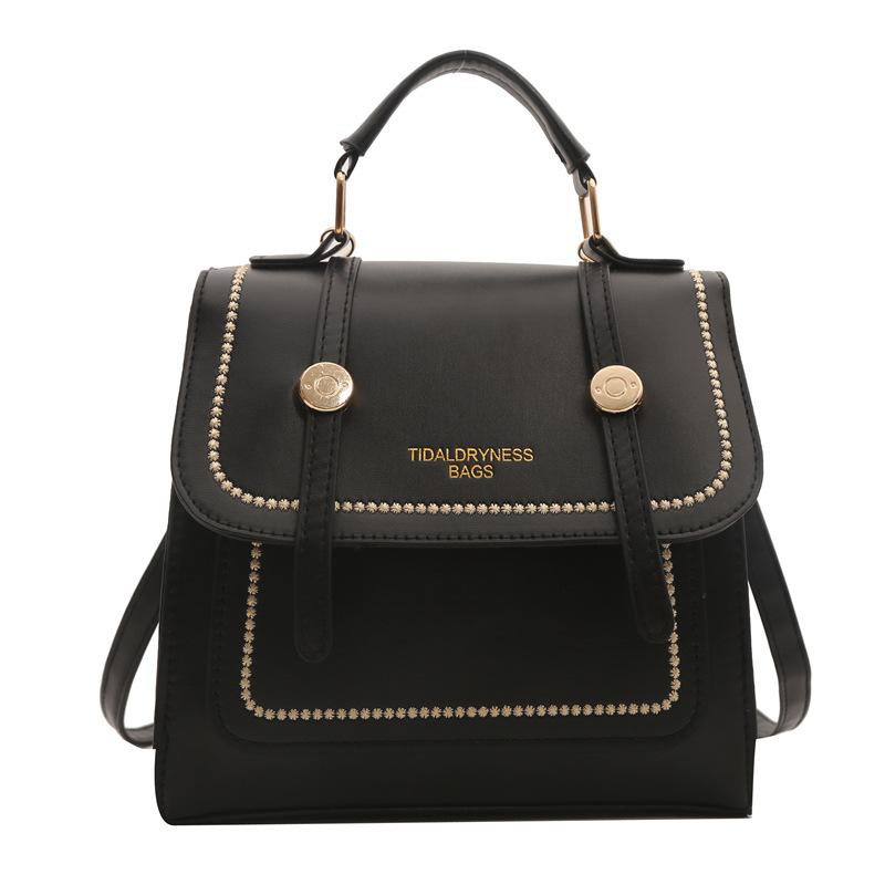 Модная универсальная сумка ins 2025 темпераментная простая на плечо кроссбоди двойная на плечо маленькая квадратная сумка