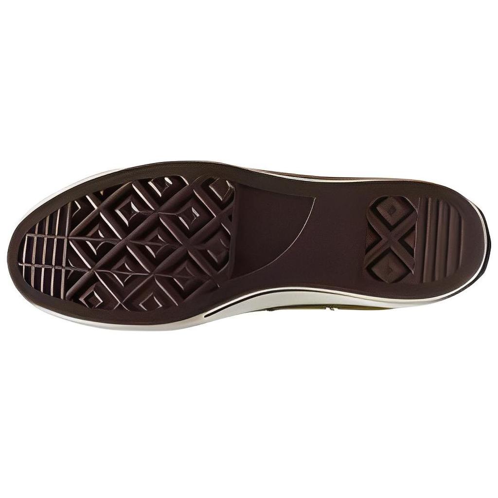 Converse Ретро узор банданы 1970-х годов, парусиновые кроссовки с высоким верхом, унисекс, зеленый, белый, A04499C