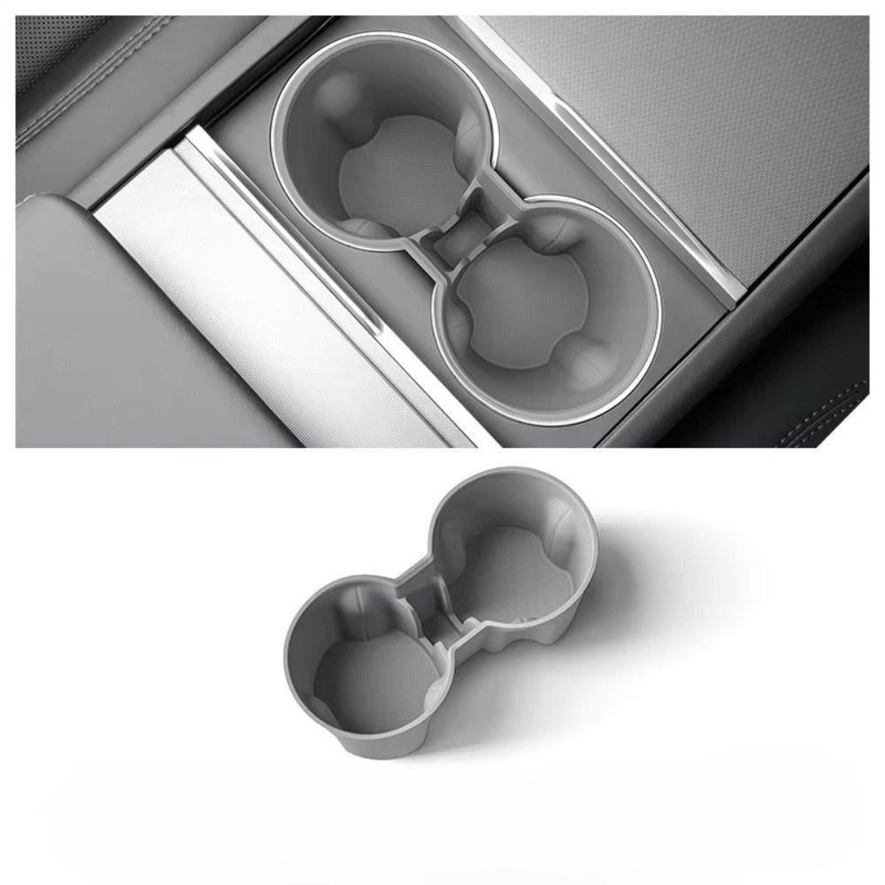 Silicone Beverage Storage Rack Black/gray/white/pink Drink Bottle Holder  Car Interior Accessories