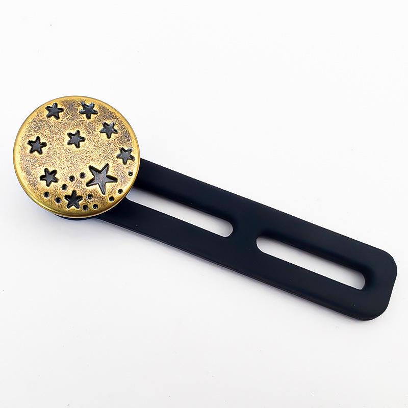 Регулируемая пуговица для расширения талии без гвоздя для мужских и женских джинсов