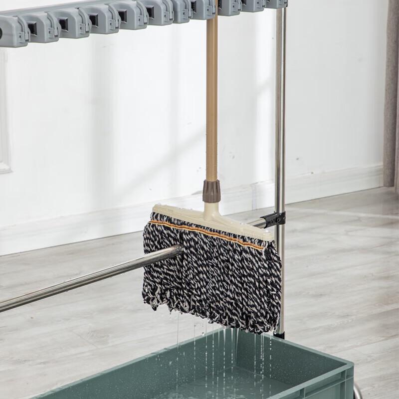 Longdai Stainless Steel Movable Cleaning Tool Organizer