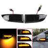 2x светодиодных плавных указателя поворота зеркала заднего вида для Renault Megane 3 MK3 III RS 2008-2016 для Laguna III X91 Fluence