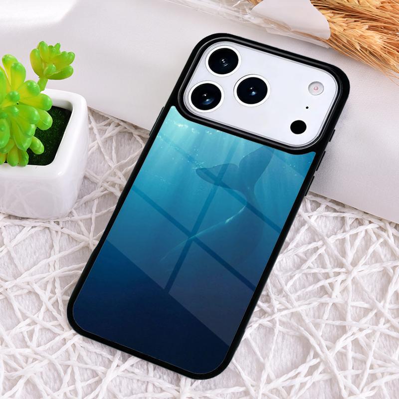 Милый Чехол для Телефона с Океанским Китом и Рыбой для iPhone 17 Air 16 15 11 12 14 13 Pro Max Ударопрочный Чехол