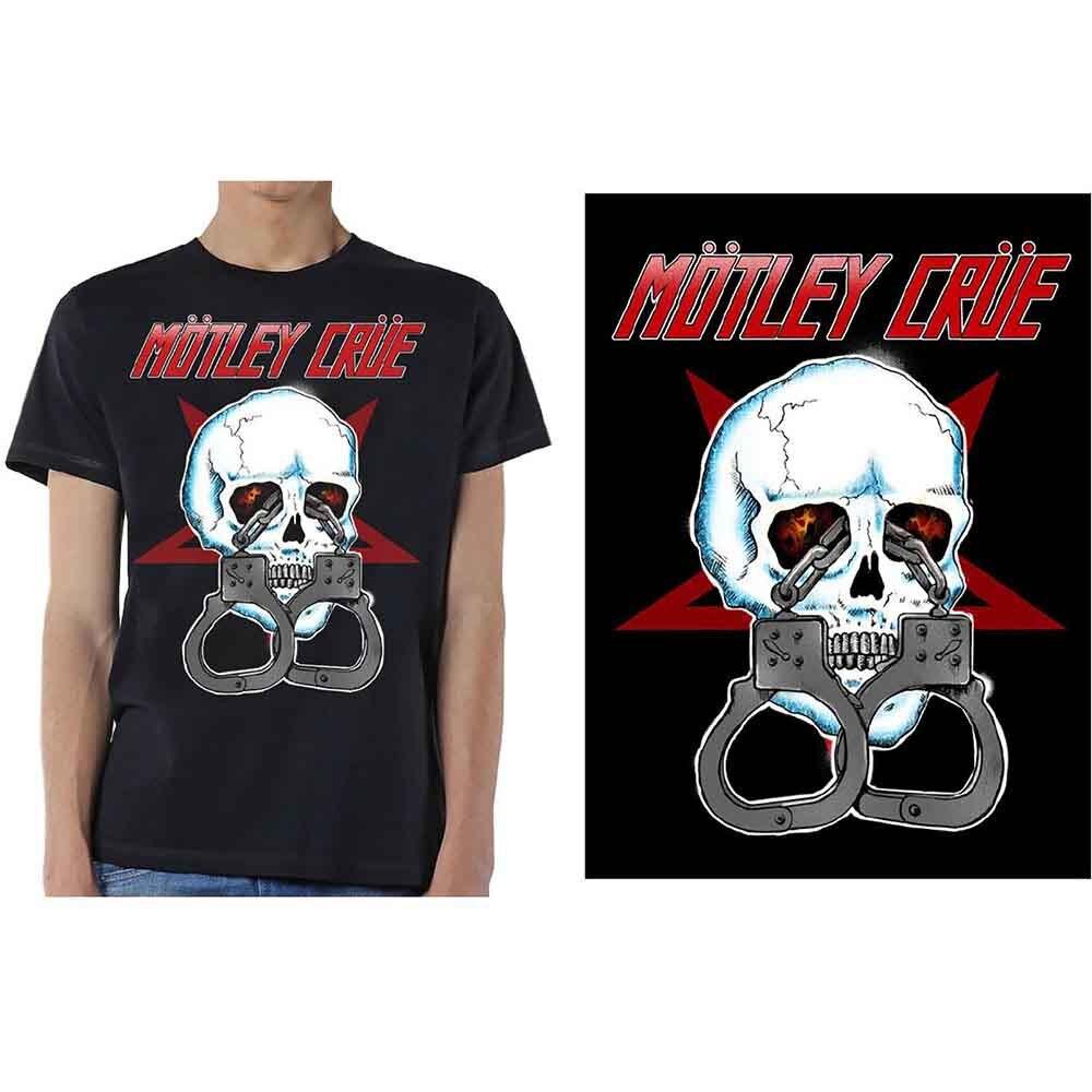 Motley Crue - Футболка с манжетами-черепами 2 (Футболка)