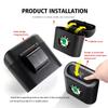 gqjdy5 For Skoda Car Garbage Can Storage Box Rubbish Organizer Trash Bin Octavia Superb RAPID FABIA KAMIQ KAROQ KODIAQ YETI