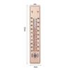 Digit Wooden Thermometer Clear Temperature Monitor Measuring Meter Temperature Gauge  Greenhouse