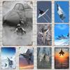 F22 raptor Ретро Винтажная Жестяная Вывеска Постер Декоративная Табличка Металлическая Пластина Настенный Декор