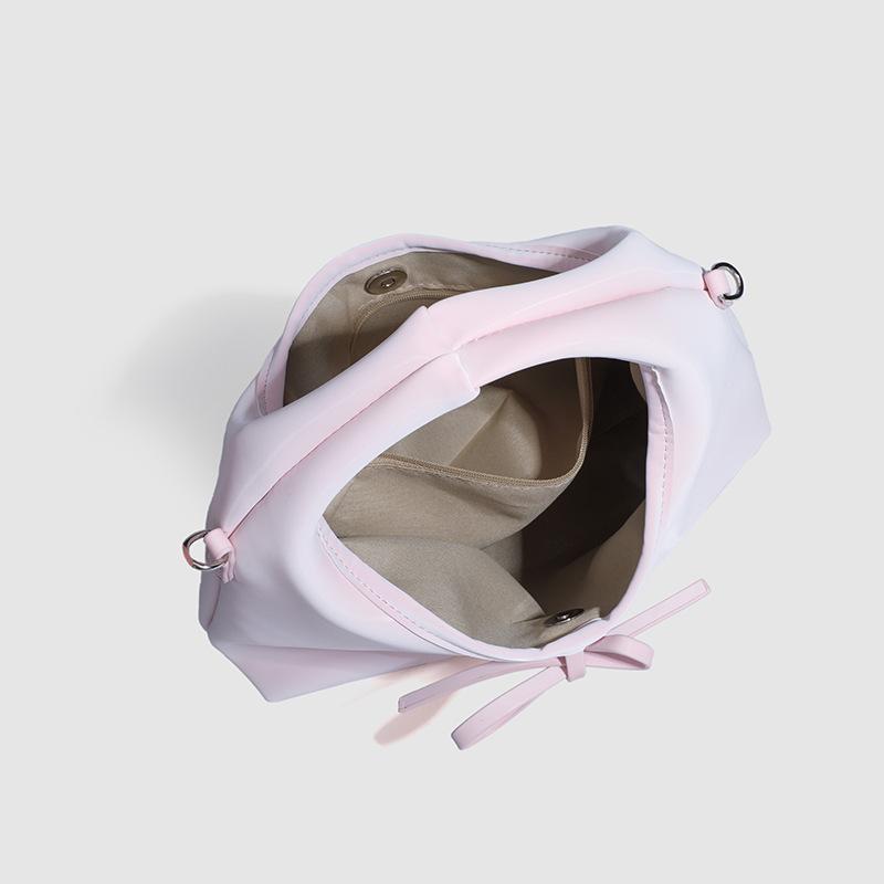 Весенняя сумочка Нежная милая завязка бантом Простая повседневная сумка через плечо Сумка-тоут