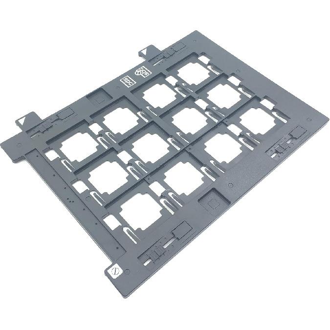 (Держатель слайдов на 12 отверстий 35 мм Держатель для негативов Сканер фотографий Держатель для кинопленки Держатель для слайдов Совместим с Epson Perfection V700 V750 V800 V850