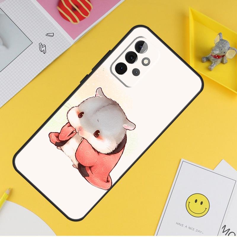 Кейс с хомяками для Samsung Galaxy A15 A17 A54 A34 A14 A13 A23 A33 A53 A52 A32 A12 A56 A36 A16 A35 A55