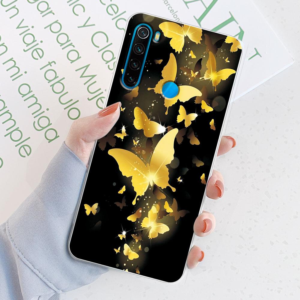 For Xiaomi Redmi Note 8 2021 Case Redmi Note 8T Cute Marble Transparent Cases For Redmi Note 8 Pro Silicone Clear Phone Bumper