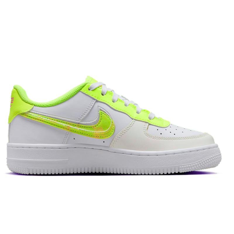 Nike Кроссовки Nike Air Force 1 LV8 'White Volt' GS DV1680-100