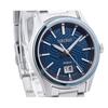 Seiko Спортивные мужские часы из нержавеющей стали с синим циферблатом, кварцевые SUR559P1 100M