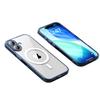 For iPhone 17 Case Compatible with MagSafe Precise Cutouts TPU+PC Clear Phone Back Cover