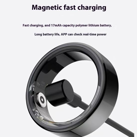 Умное кольцо фитнес-трекер с отслеживанием движения IP68 водонепроницаемый Bluetooth-совместимый монитор сна трекер здоровья кольцо