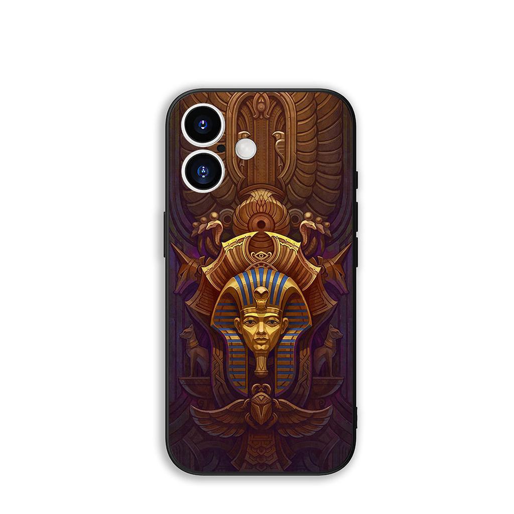 Для Samsung Galaxy A36 A17 A26 A07 A35 A54 A53 A13 A33 A34 S8 S9 S20 S21 FE S10 Plus Чехол-кейс Египет Нефертити Анубис Анх Искусство