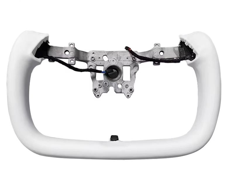 Handle For Tesla Model 3 Highland 2025 Yoke Steering Wheel Alcantara/Nappa Leather Car Racing Model 3 Highland 2024 2025