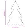 Christmas Lights Christmas Tree Silhouette 115 LEDs