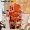 Phone Case: 2D Flat Samsung Galaxy A34 A35 M05 M06 S20 S22 S21 FE Plus 5G Protective Case, Couple Style, Little Fox, Christmas and Halloween Gift