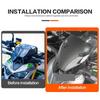 New Motorcycle Acrylic Windshield WindScreen Wind Deflector Accessories For Kawasaki Z900 SE Z 900 Z900SE 2025 Windscreen